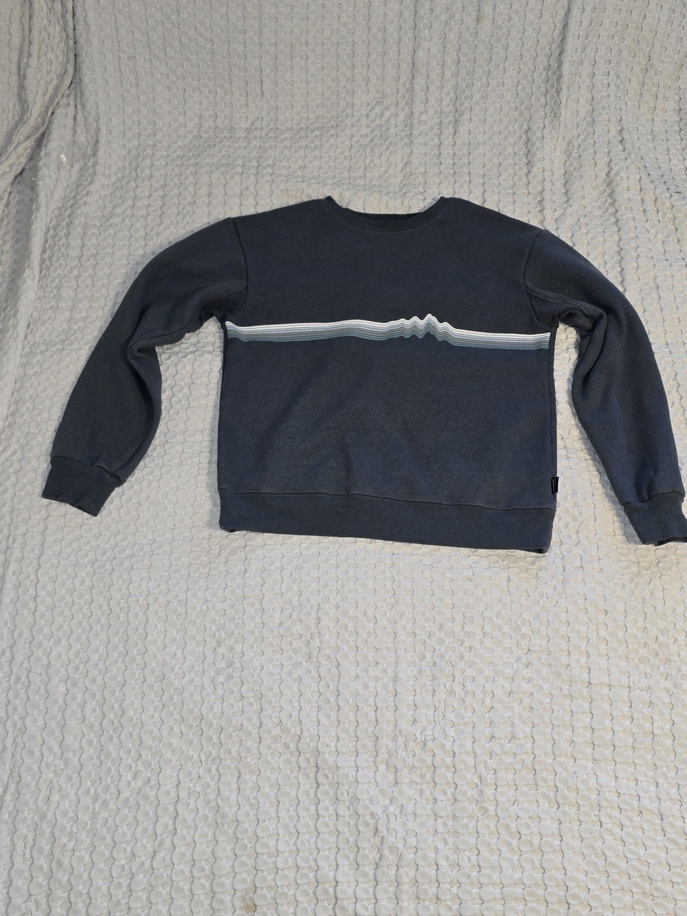 Patagonia Women's Ridge Rise Stripe Uprisal Crew Sweatshirt Size Small